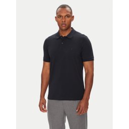Pierre Cardin Тениска с яка и копчета C5 21344.2144 Тъмносин Regular Fit