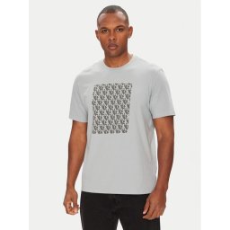 Calvin Klein Jeans Тишърт Macro Aop LV04RC841G Сив Regular Fit