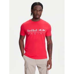 Pepe Jeans Тишърт Red Bull Racing Logo RM500016 Червен Regular Fit