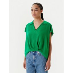 Calvin Klein Блуза LV044C199G Зелен Regular Fit