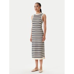 Tommy Hilfiger Плетена рокля WW0WW45649 Бежов Slim Fit