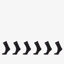 Чорапи Nike Everyday Plus Cushioned Training Crew Socks (6 Pairs) Black/ White S