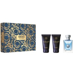 Versace Pour Homme Комплект (EDT 50ml + AS Balm 50ml + SG 50ml) за Мъже