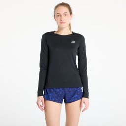 Тениска New Balance Sport Long Sleeve Black XS