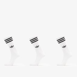 adidas 3S High Crew Socks 3-Pack White/ White/ White S