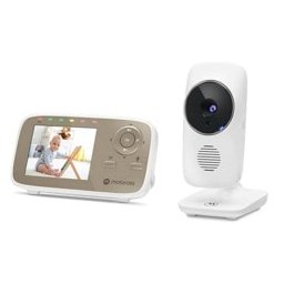 Бебефон Motorola BABY MONITOR VM483, 2.8" дисплей, IR осветеност, FHSS