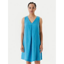 United Colors Of Benetton Лятна рокля 4AGHDV0AX Син Relaxed Fit