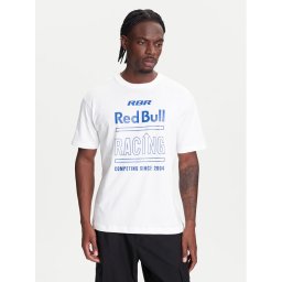 Pepe Jeans Тишърт Red Bull Racing History RM500020 Бял Regular Fit