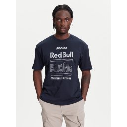 Pepe Jeans Тишърт Red Bull Racing History RM500020 Тъмносин Regular Fit