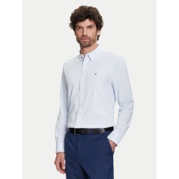 Tommy Hilfiger Риза Performance MW0MW39419 Светлосиньо Regular Fit