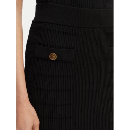 Guess Пола тип молив W5YD66 Z0130 Черен Slim Fit