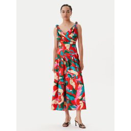 Morgan Лятна рокля 251-RBY.F Цветен Straight Fit
