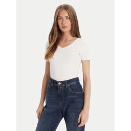 Guess Тишърт O5RI02 KBBU1 Бял Regular Fit