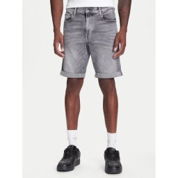 G-Star Raw Дънкови шорти 3301 D10481-D535 Сив Slim Fit
