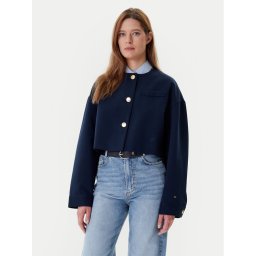 Tommy Hilfiger Сако WW0WW46519 Тъмносин Relaxed Fit