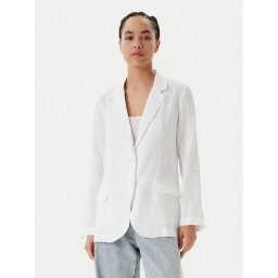 United Colors Of Benetton Сако 2AGHDW00R Бял Regular Fit