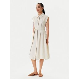 United Colors Of Benetton Лятна рокля 4AGHDV0B1 Бежов Regular Fit