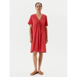 United Colors Of Benetton Лятна рокля 4PQNDV0BS Червен Relaxed Fit