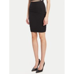 Guess Мини пола W5YD64 KAQL2 Черен Regular Fit