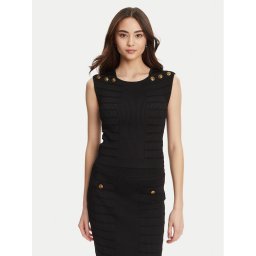 Guess Блуза W5YR12 Z0130 Черен Regular Fit