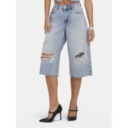 ONLY Дънкови шорти Cobain 15349183 Син Loose Fit