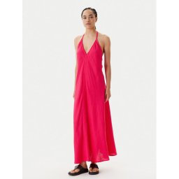 United Colors Of Benetton Лятна рокля 4AGHDV0BF Розов Regular Fit