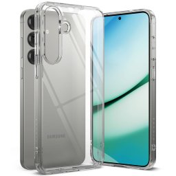 Удароустойчив калъф кейс Ringke FUSION за Samsung Galaxy S25, прозрачен