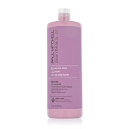 Paul Mitchell Clean Beauty Color Protect Blonde Shampoo 1000 ml шампоан за възстановяване и блясък на изрусена коса за жени