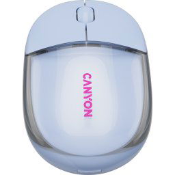 CANYON mouse OnClick 24 BT/ Wireless Transparent/Blue