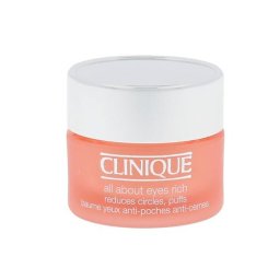 Clinique All About Eyes Rich околоочен крем против бръчки 15 ml за жени