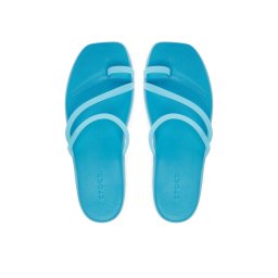 Crocs Джапанки Miami Frosted Toe Loop 211253 Син