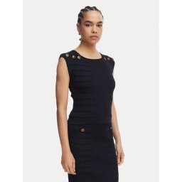 Guess Блуза W5YR12 Z0130 Тъмносин Regular Fit