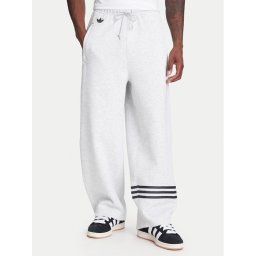 adidas Долнище анцуг Neuclassics JW5443 Сив Loose Fit