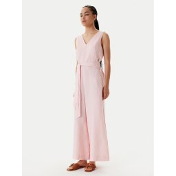 United Colors Of Benetton Гащеризон 4AGHDT00E Розов Wide Leg