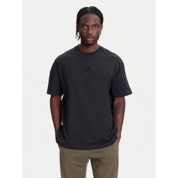 adidas Тишърт ALL SZN IY4150 Черен Loose Fit