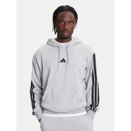 adidas Суитшърт Essentials 3-Stripes JD1871 Сив Regular Fit