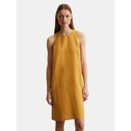 Marc O'Polo Лятна рокля 516 0112 21237 Жълт Regular Fit