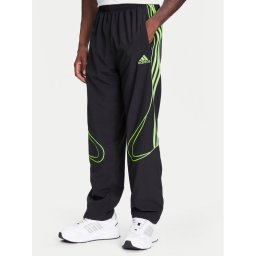 adidas Долнище анцуг Teamgeist adicolor JW5869 Черен Loose Fit