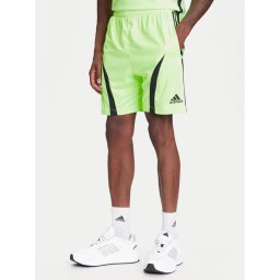 adidas Спортни шорти Teamgeist adicolor JW1349 Зелен Regular Fit