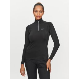 Rossignol Суитшърт от техническо трико Classique Черен Standard Fit