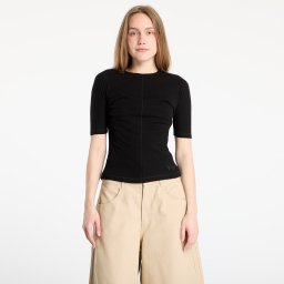 Тениска Y-3 Fitted Short Sleeve T-Shirt Black L