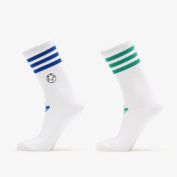 adidas Ftball Cr S 2-Pack White/ Royal Blue/ Secogr S