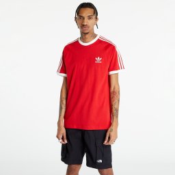 Тениска adidas 3-Stripes Tee Better Scarlet XL