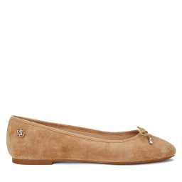 Балеринки Lauren Ralph Lauren 802943066001 Кафяв