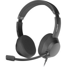 А4tech Fstyler FH150U Слушалки с микрофон USB, Noice Cancelling,леки, черни