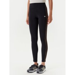 adidas Клин Leopard 3-Stripes JW7307 Черен Slim Fit