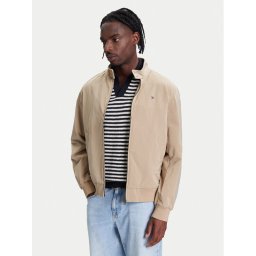 Tommy Hilfiger Яке бомбър Harrington MW0MW39637 Бежов Regular Fit