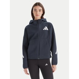 adidas Суитшърт Z.N.E. JW5320 Тъмносин Loose Fit