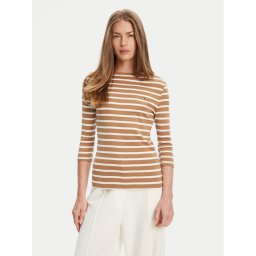 Tommy Hilfiger Блуза New Cody WW0WW40589 Кафяв Slim Fit