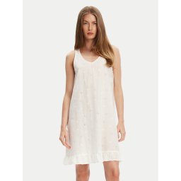 United Colors Of Benetton Нощница 4SHX3C008 Екрю Regular Fit